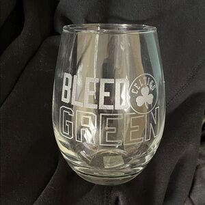 Celtics Bleed Green Glass